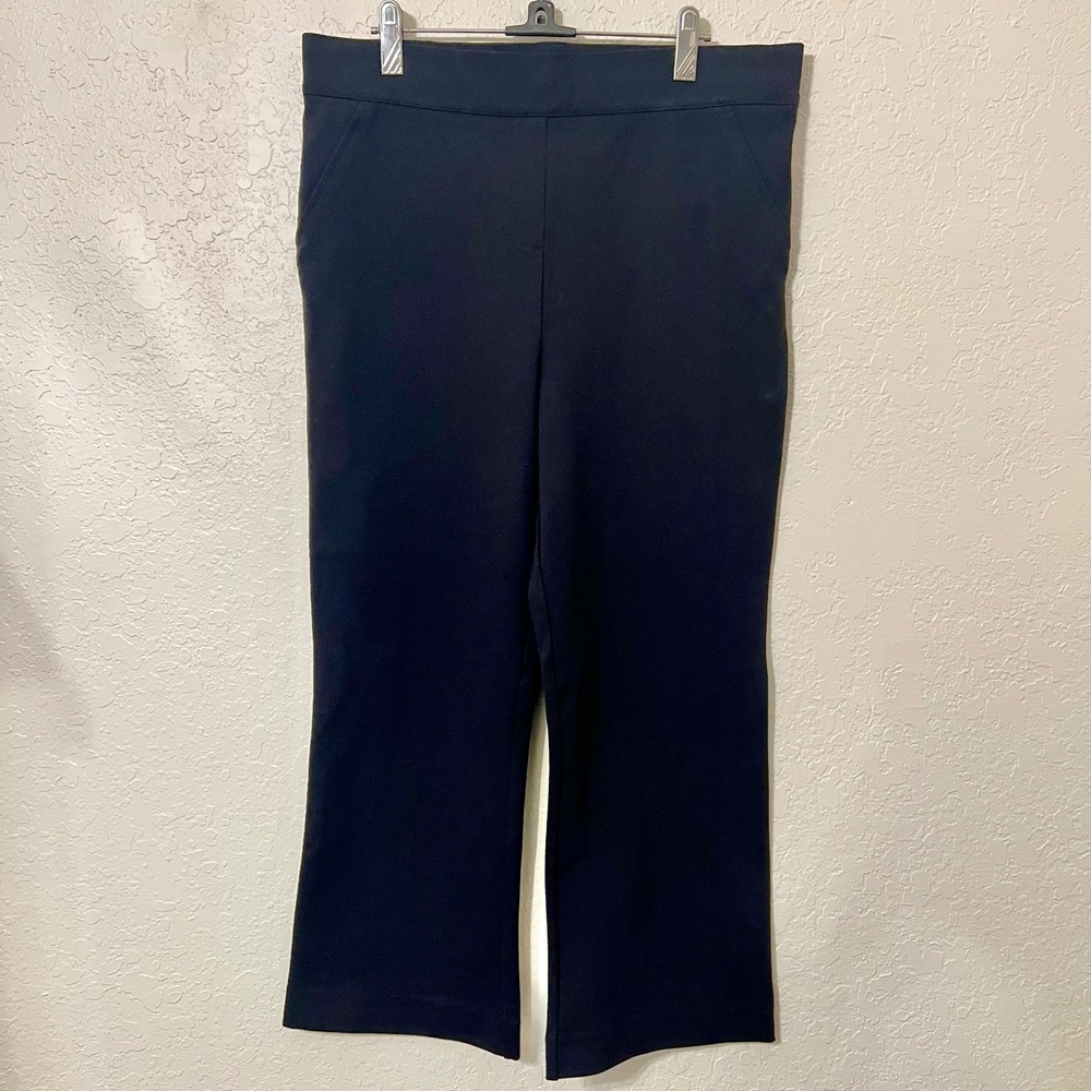 Felina Tummy Control Black Cropped Pants Style C7514 Size XL - Picture 5 of 8